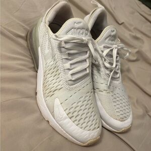 Nike Air Max 270 Cream White Sneakers